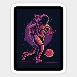 Astronaut in Space Sticker